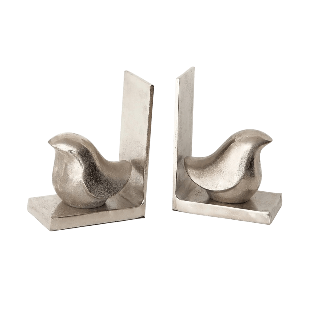 ALUMINIUM BIRD BOOKEND HOLDER (POLISH)